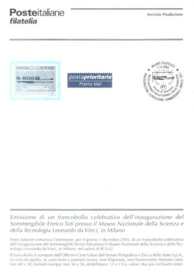 opuscolo Toti