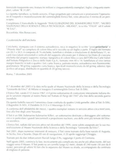 opuscolo Toti